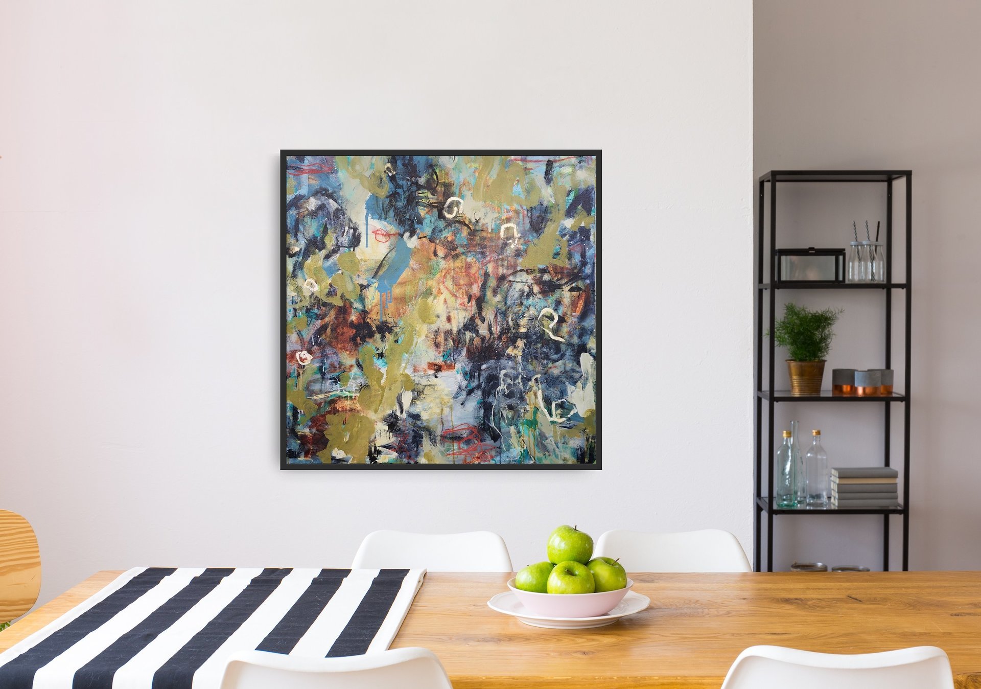 Standing in Time | 36"x36"