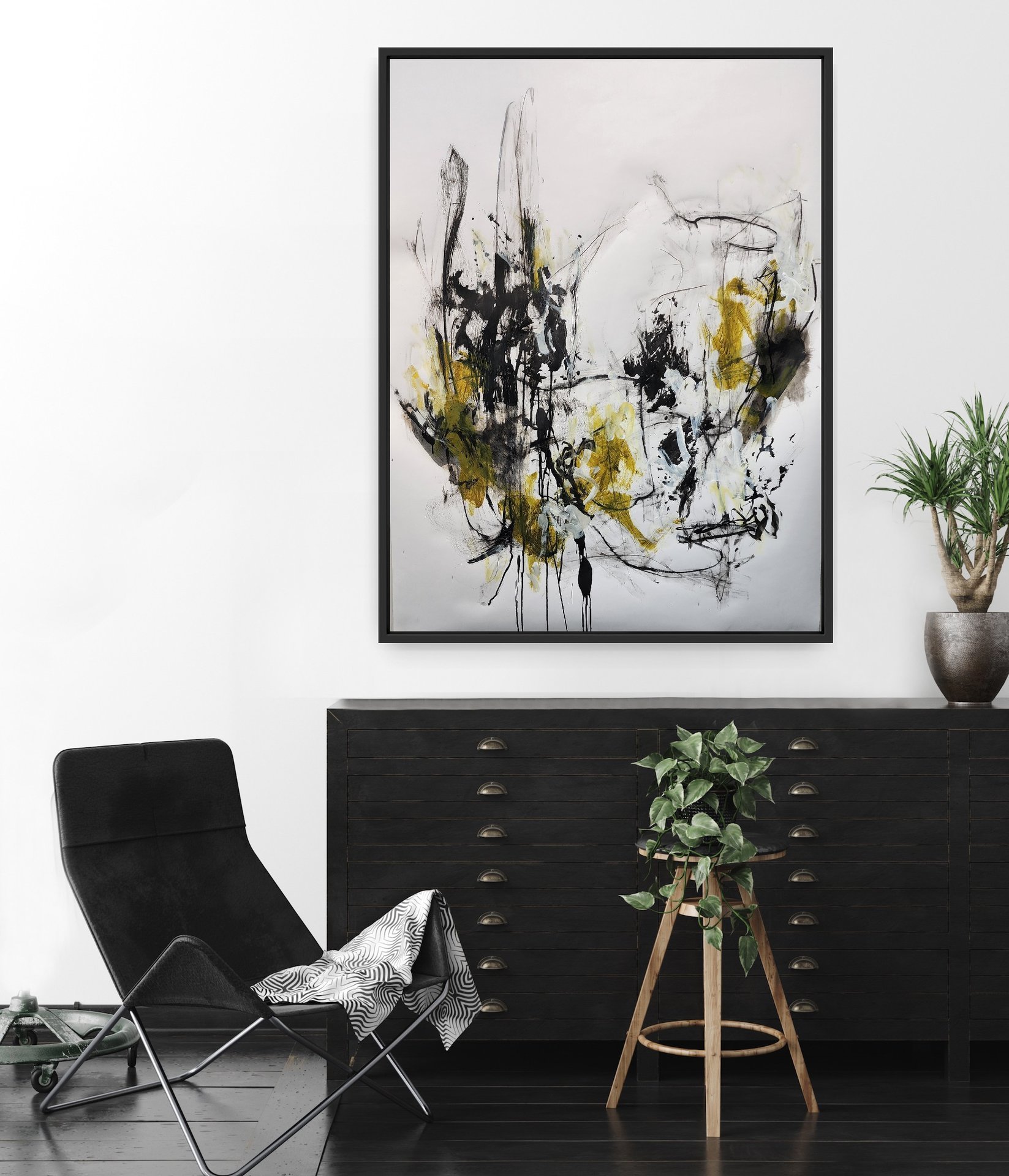 For Nothing 1 | 48" x 36"