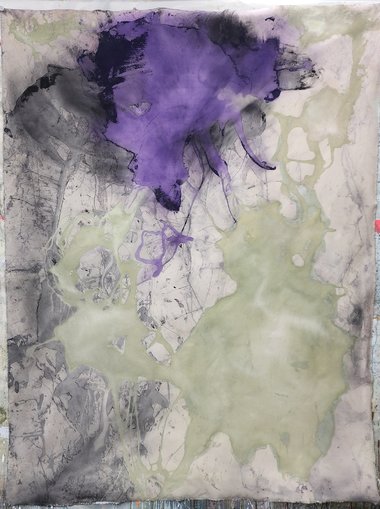 Lacewing Larva | 71" x 54"